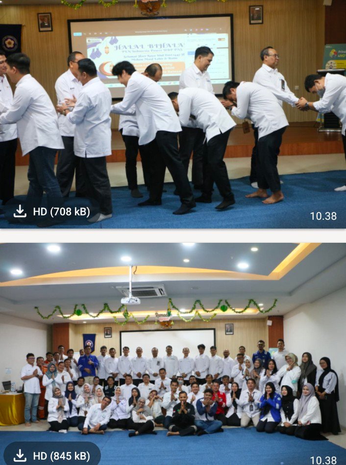 PLN Indonesia Power UBP PNS Gelar Halal Bihalal Bersama Insan Perusahaan