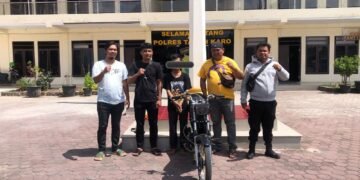 Subuh Hari, Pencuri RX King Dibekuk Satreskrim Polres Karo di Kabanjahe