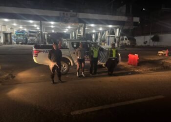 Patroli Malam Polres Karo Sasar Titik Rawan, Kabanjahe Tetap Kondusif