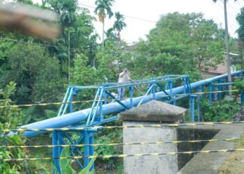 Pulihkan Aktifitas Warga, Wali Kota Medan Tinjau Jembatan Perlintasan Kereta Api di Gang Damai