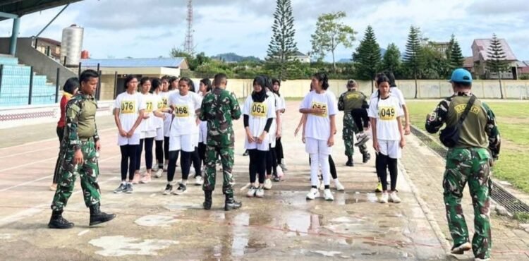 Putra-Putri Karo Semangat Ikuti Rangkaian Seleksi Paskibraka Kabupaten