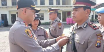 Kapolres Karo Pimpin Sertijab Sejumlah Pejabat, Tekankan Profesionalisme dan Pelayanan Prima