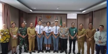 Bupati Karo Dorong Anggota Paskibraka Asal Karo Sukses Tingkat Provinsi dan Nasional