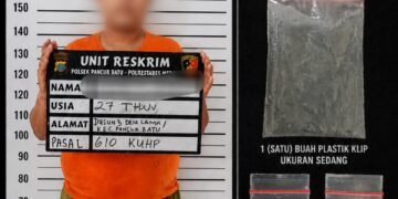 Polsek Pancur Batu Amankan Pemilik Sabu