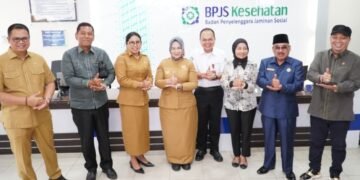 Tiorita Jemput Strategi UHC ke BPJS Kesehatan Kabanjahe
