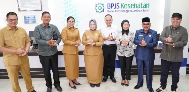 Tiorita Jemput Strategi UHC ke BPJS Kesehatan Kabanjahe