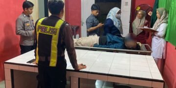 Laka Tunggal di Jl.S.M.Raja Sidimpuan, Pegendara Motor Tewas