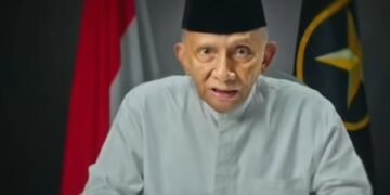 Video Amien Rais Tentang Kedekatan Seskab Teddy dan Prabowo Hilang Dari YouTube