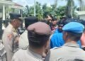 Polres Palas Lakukan Pengamanan Unjuk Rasa Pengurus Cabang Mahasiswa Islam Indonesia 