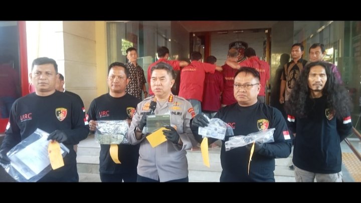 URC MIT Jatanras Polda Sumut Tangkap 5 Sindikat Curanmor