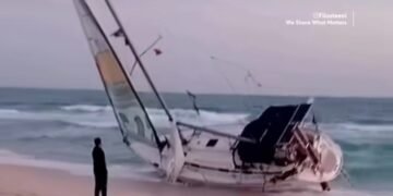 Sempat Putus Komunukasi, Satu Kapal GSF Ditemukan di Perairan Alexandria Mesir