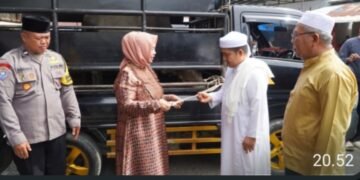 Bupati Langkat dan Wabup Berbagi Hewan Qurban untuk Warga Besilam