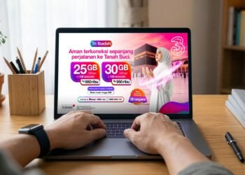 Ibadah Haji Fokus, Urusan Koneksi Pakai Tri Ibadah