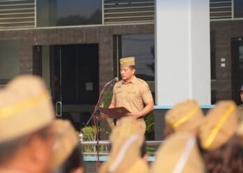 Pimpin Apel Pagi, Sekda Karo Tekankan Optimalisasi Aset Daerah Hingga Peningkatan Kinerja ASN