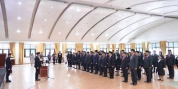 Bupati Karo Lantik Pejabat Administrator, Pengawas, dan Kepala UPTD Puskesmas