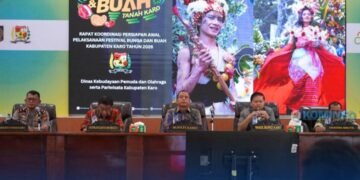 Rakor Persiapan Festival Bunga dan Buah, Bupati Karo: Sinergi Wujudkan Festival Berkelas