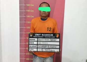 Enam Bulan Buron, Pencuri Material Bangunan di Medan Area Akhirnya Ditangkap