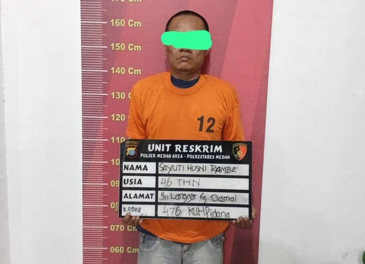 Enam Bulan Buron, Pencuri Material Bangunan di Medan Area Akhirnya Ditangkap
