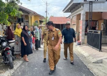 Penantian Warga Marelan Terjawab, Jalan Gang Rahayu Baru Kini Mulus