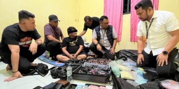 Polrestabes Medan Tangkap Bandar Narkoba Kelas ‘Kakap’