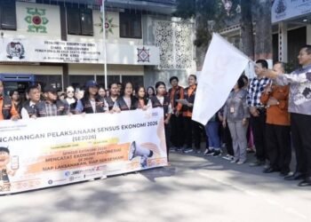 Pemkab Karo Buka Pencanangan dan Apel Siaga Pelaksanaan Sensus Ekonomi di Berastagi