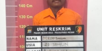 Polsek Medan Area Tangkap Pembegal Wanita Bermotor, Dihadang Menggunakan Besi Tajam