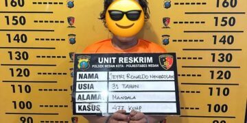 Viral! Polsek Medan Kota Tangkap 2 Residivis Maling Laptop, 1 Ditembak