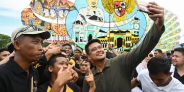 Festival Layang-Layang Piala Gubernur Dibuka, Bobby Nasution Ingin Jadi Daya Tarik Wisata Sumut