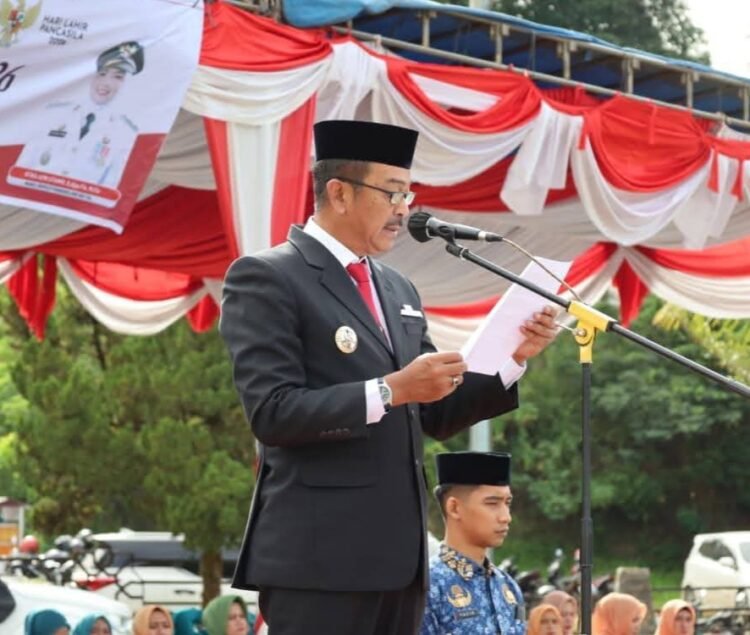 Peringati Hari Lahir Pancasila, Bupati Madina: Jadikan Pancasila Falsafah Hidup