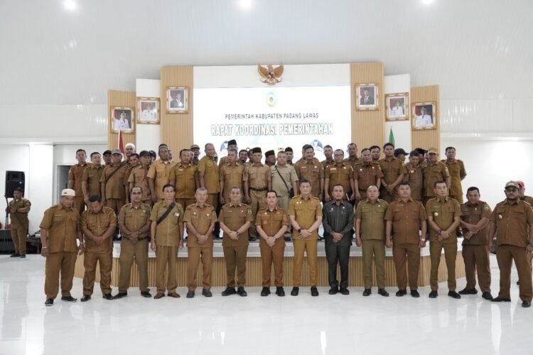 Perkuat Sinergi Pembangunan, Pemkab Palas Gelar Rakor Dengan Camat dan 303 Kades Se-kabupaten Palas