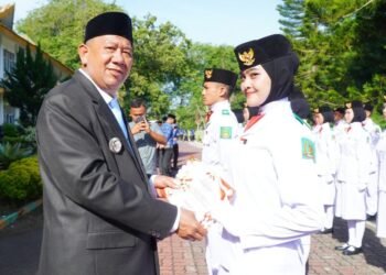 Syah Afandin Pimpin Upacara Hari Lahir Pancasila, Tegaskan Semangat Persatuan di Langkat