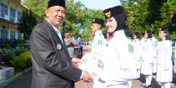 Syah Afandin Pimpin Upacara Hari Lahir Pancasila, Tegaskan Semangat Persatuan di Langkat