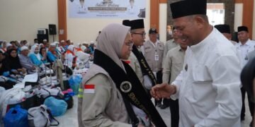 Bupati Langkat Sambut Kepulangan Jamaah Haji