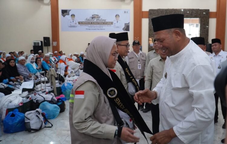 Bupati Langkat Sambut Kepulangan Jamaah Haji