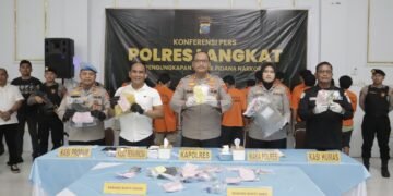 Kapolres Langkat Ungkap 33 Kasus Narkotika