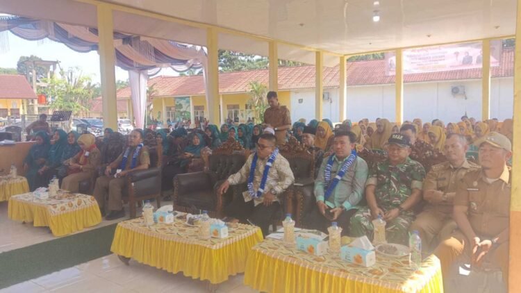 Polsek Barumun Hadiri Kunjungan Tim Monitoring Desa/Kelurahan Provinsi Sumut di Kecamatan Lubuk Barumun