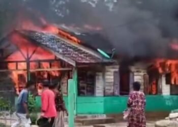 Satu Rumah Terbakar di P.Sidimpuan