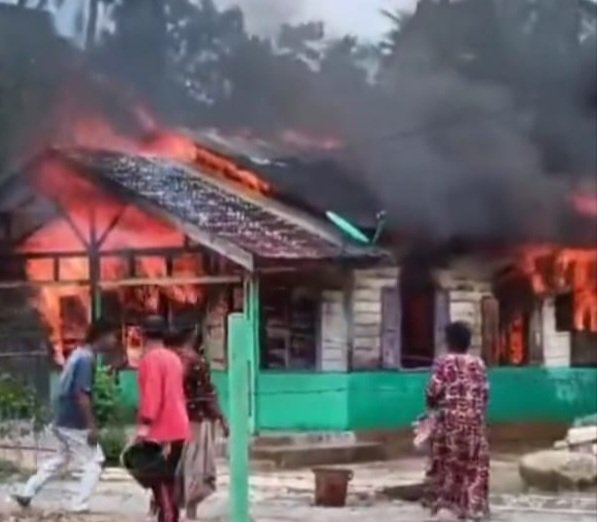 Satu Rumah Terbakar di P.Sidimpuan