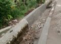 Rehab Jaringan Irigasi di Desa Namorambe Tanpa Plank Proyek