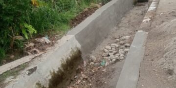 Rehab Jaringan Irigasi di Desa Namorambe Tanpa Plank Proyek