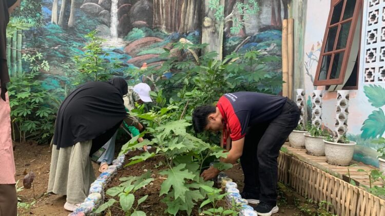 Alfamidi Medan Lanjutkan Aksi Hijau TOGA di Kampung Merdeka Alfamidi