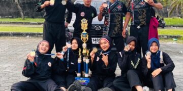 9 Atlet Pencak Silat Madina Borong Medali di Riau Open 2026