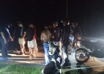 Jaga Kondusifitas, Sat Reskrim Polres Padang Lawas Gelar Patroli Kring Serse Antisipasi 3C dan Balap Liar
