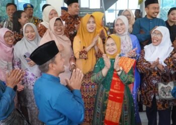 Pimpin Upacara Harganas ke-33, Wabup Langkat Tiorita Tegaskan Pentingnya Ketahanan Keluarga