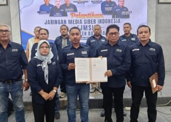 Mampu Satukan Insan Pers, Momen Pelantikan JMSI Batu Bara Anto Genk Didorong Maju sebagai Ketua PWI