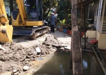 Perbaikan JDU Diameter 1.000 mm Milik Perumda Tirtanadi Berdampak di Beberapa Wilayah