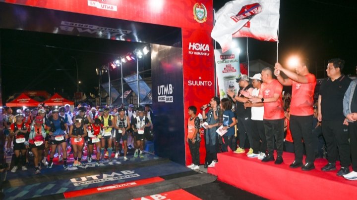 Bobby Nasution Lepas Pelari Dunia Trail of The Kings UTMB, Danau Toba Kian Mendunia