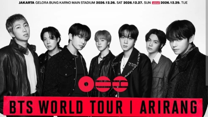 BTS Tambah Hari Konser di Jakarta, Intip Jadwal War Tiketnya!