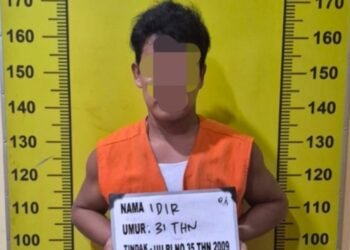 Polres Deli Serdang Bekuk Pria Diduga Edarkan Sabu di Pantai labu
