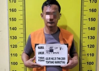 Simpan Narkoba 500 Gram, Seorang Pria Diamankan Satresnarkoba Polresta Deli Serdang